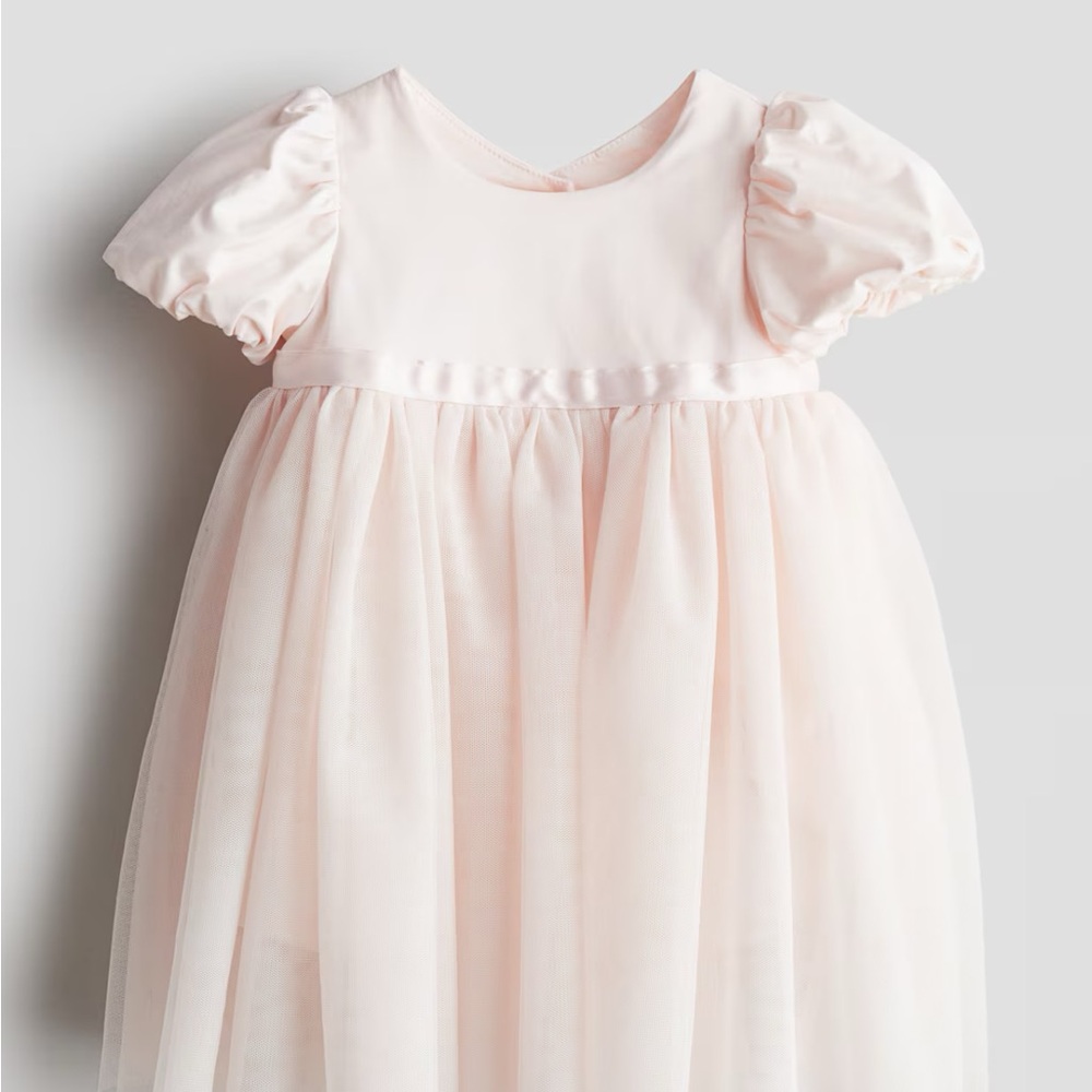 NWT Powder Pink H&M Pink Kids Formal Dress